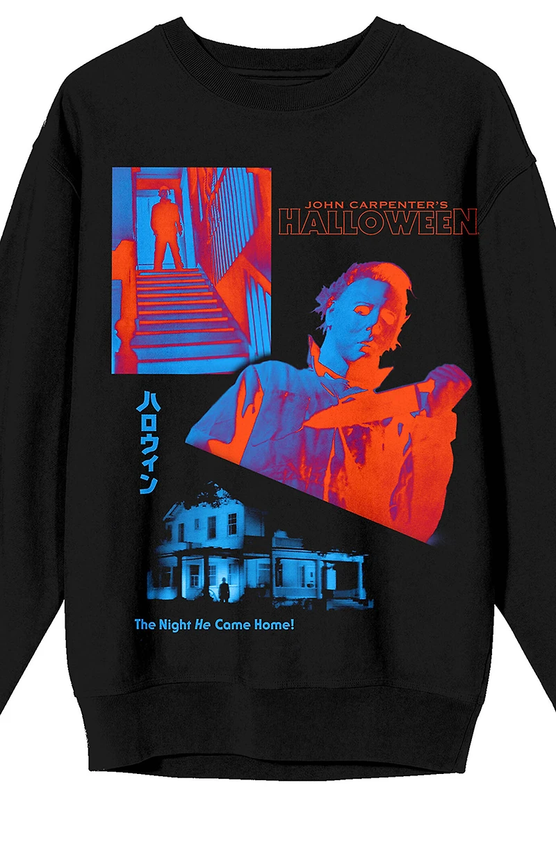 John Carpenter's Halloween Michael Myers Crew Neck Sweatshirt