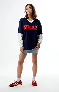Wild Collective NFL x PacSun Buffalo Bills Mesh Long Sleeve Jersey