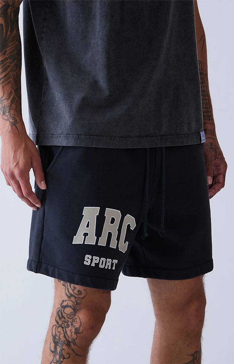 A.R.C. Black Fleece Sweat Shorts