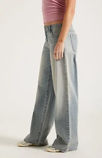Pacsun Casey Low Rise Baggy Light Wash