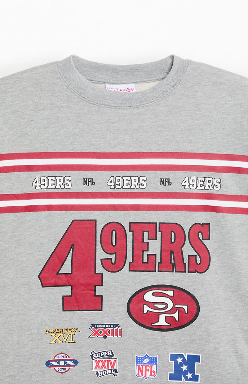 Mitchell & Ness Kids San Francisco 49ers Crew Neck Sweatshirt