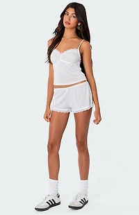 Edikted Carla Ruched Tank Top