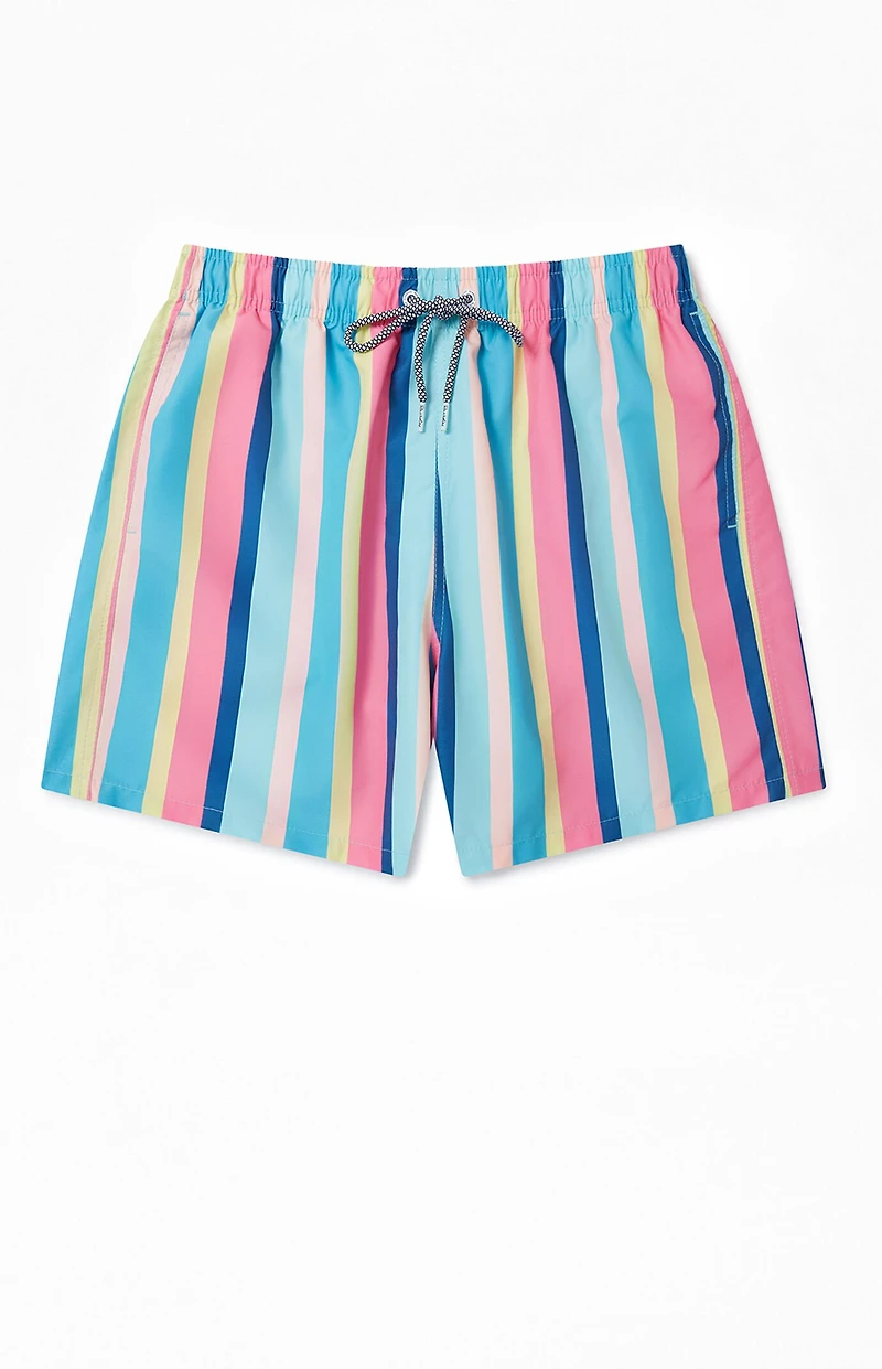Boardies Cake Stripe 4.5" Swim Trunks
