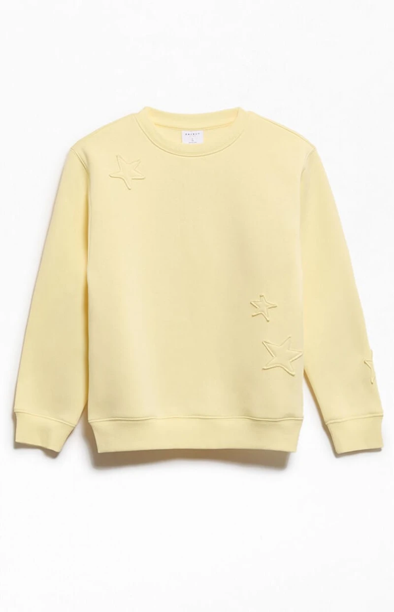 Pacsun Kids Star Patch Crew Neck Sweatshirt