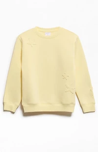 Pacsun Kids Star Patch Crew Neck Sweatshirt