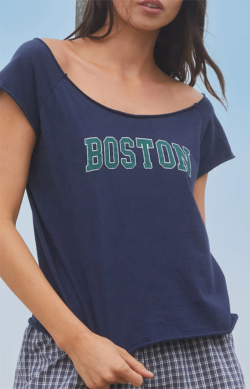 John Galt Boston Off-The-Shoulder Top