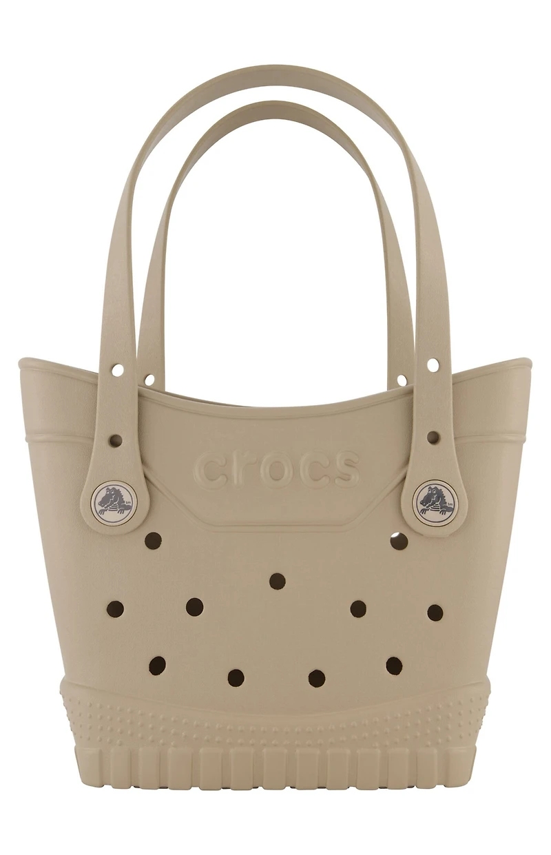 Crocs Taupe Small Classic Tote Bag