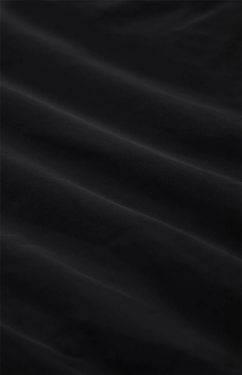 Fear of God ESSENTIALS Black Textured Nylon Trucker Jacket