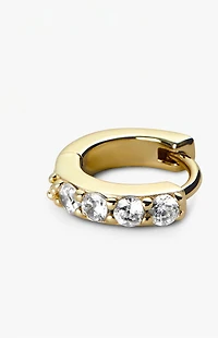 Ana Luisa Suzanne Huggie Hoop Earrings