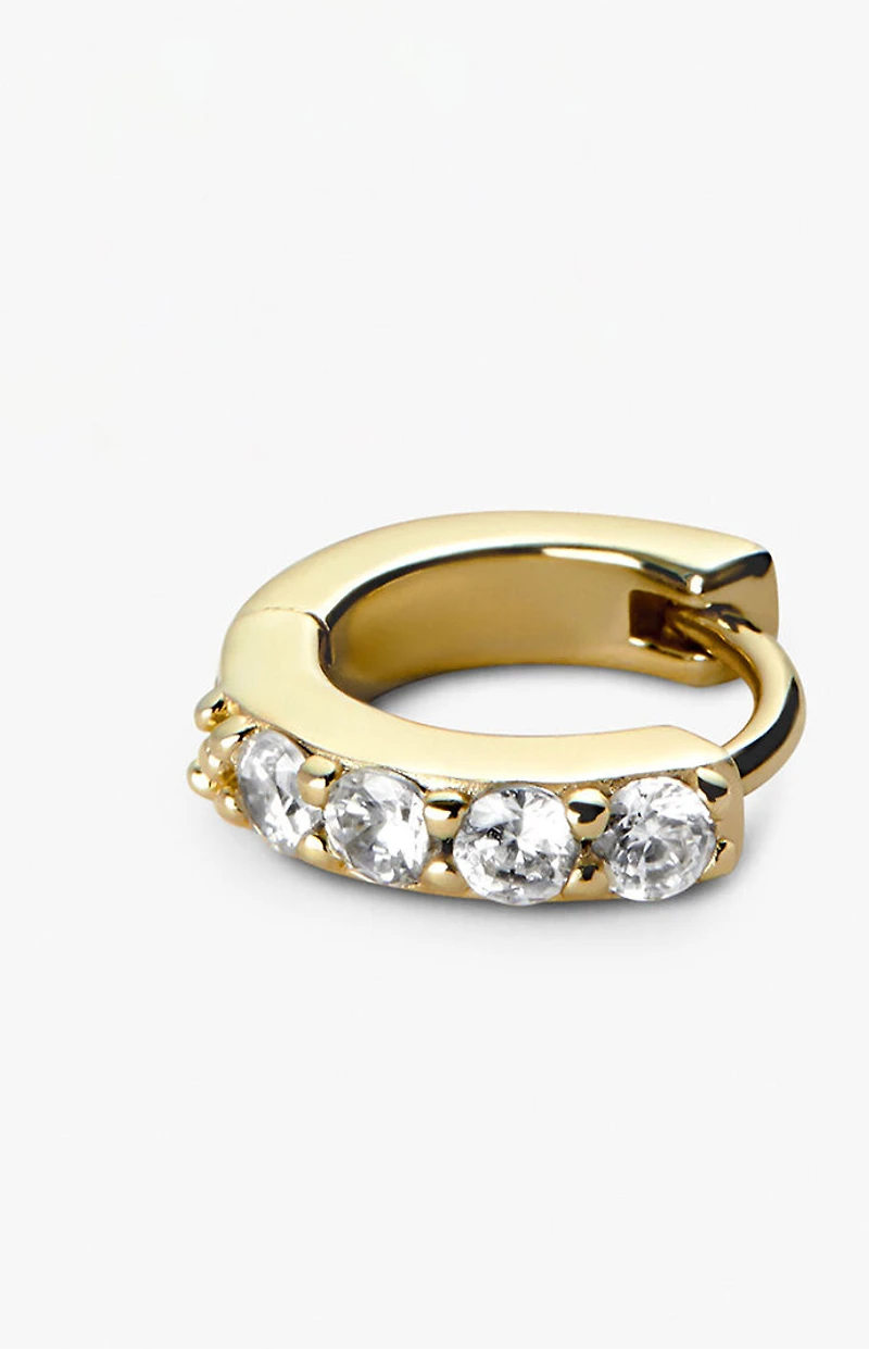 Ana Luisa Suzanne Huggie Hoop Earrings