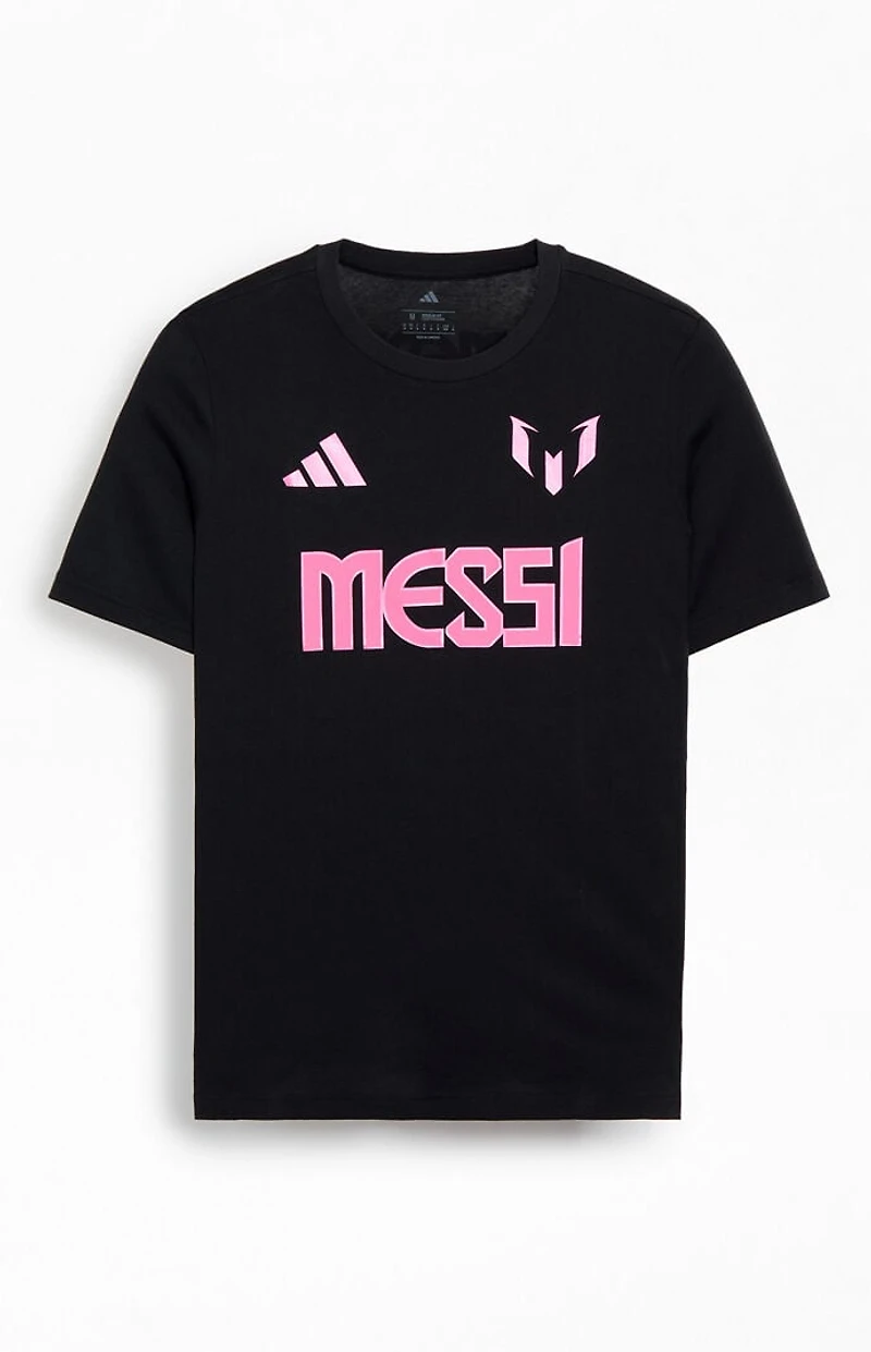 adidas Messi 10 Black T-Shirt