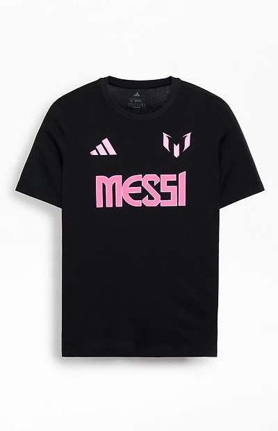 adidas Messi 10 Black T-Shirt