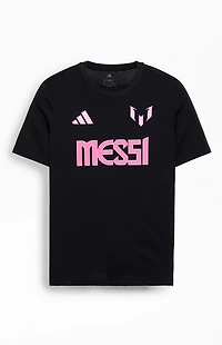 adidas Messi 10 Black T-Shirt