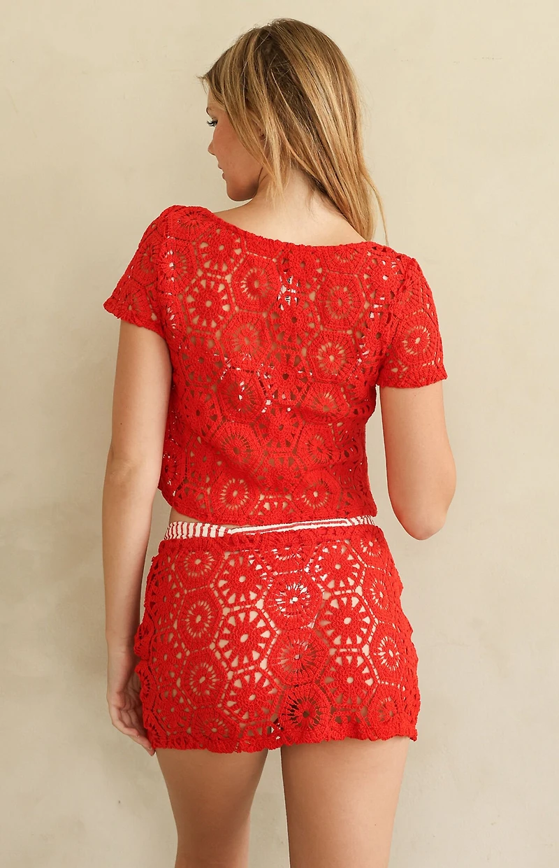 Dippin' Daisy's Sail Away Mini Skirt