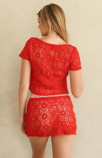 Dippin' Daisy's Sail Away Mini Skirt