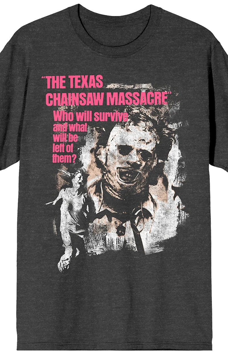 Charcoal Grey Texas Chainsaw Massacre T-Shirt