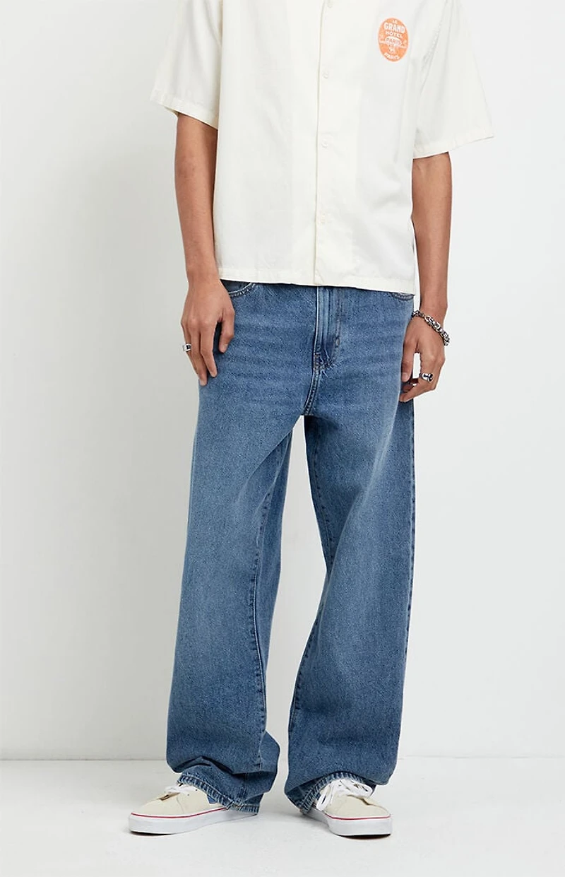 Pacsun Dylan Baggy Jeans Medium Blue