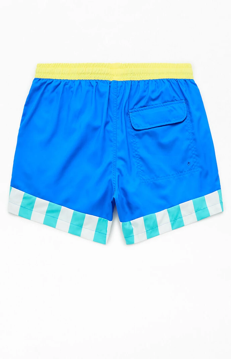 Duvin Design Multi Block 4" Swim Trunks