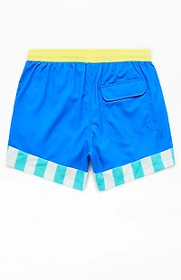 Duvin Design Multi Block 4" Swim Trunks