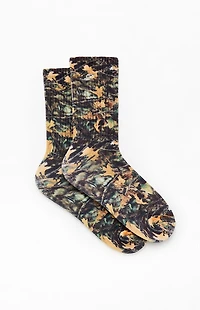 Pacsun Tree Camo Crew Socks