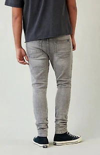 Pacsun Bryce Stacked Skinny Jeans Stretch Gray