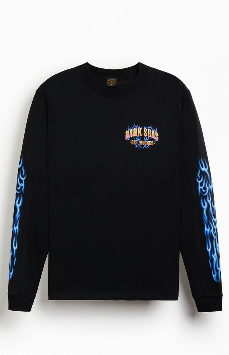 Dark Seas Get Bucked Long Sleeve T-Shirt