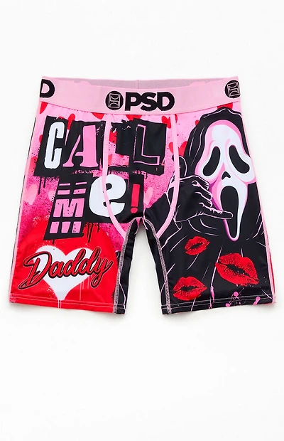 PSD Underwear Ghostface Daddy Boxer Briefs