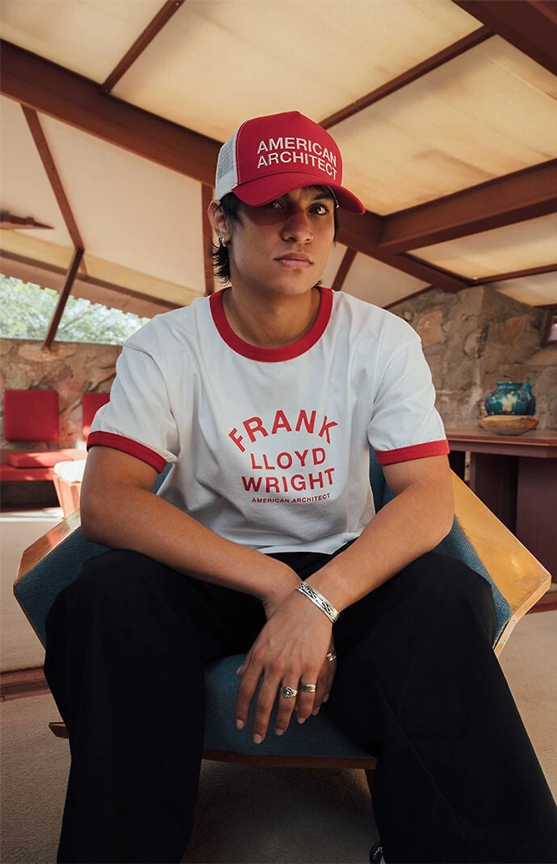 Frank Lloyd Wright Trucker Hat