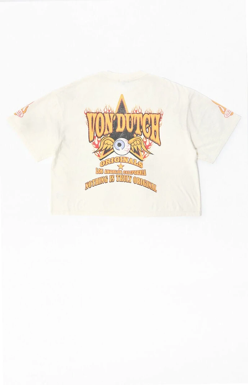 Von Dutch Star Cropped T-Shirt