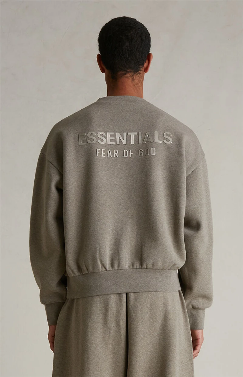 Fear of God ESSENTIALS Homestead Heather Classic Fleece Crew Neck Sweatshirt