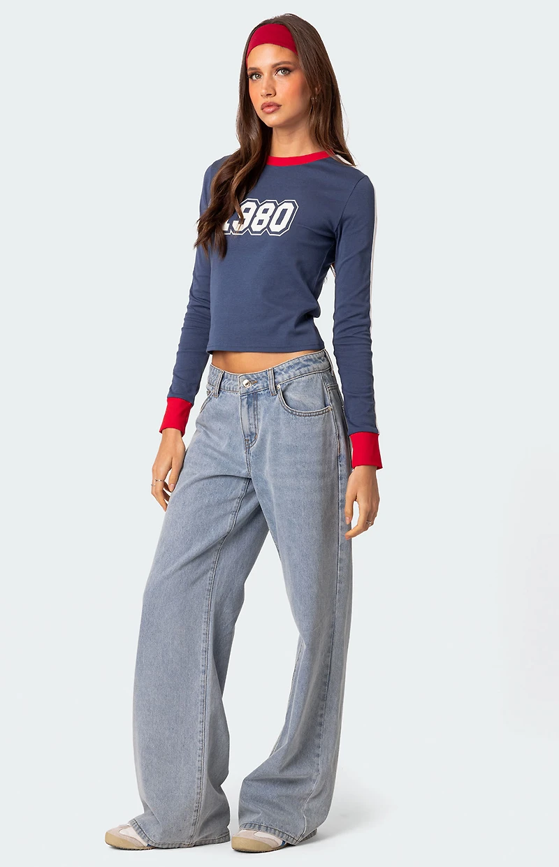 Edikted '80S Baby Long Sleeve T Shirt