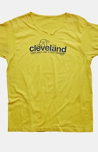 PS VINTAGE 80s Cleveland Cars, Bars, Weirdos V-neck Graphic T-Shirt