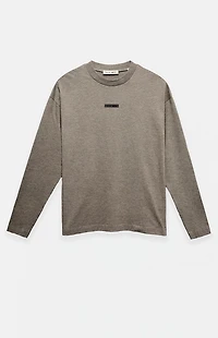 Fear of God ESSENTIALS Homstead Heather Classic Fit Long Sleeve T-Shirt