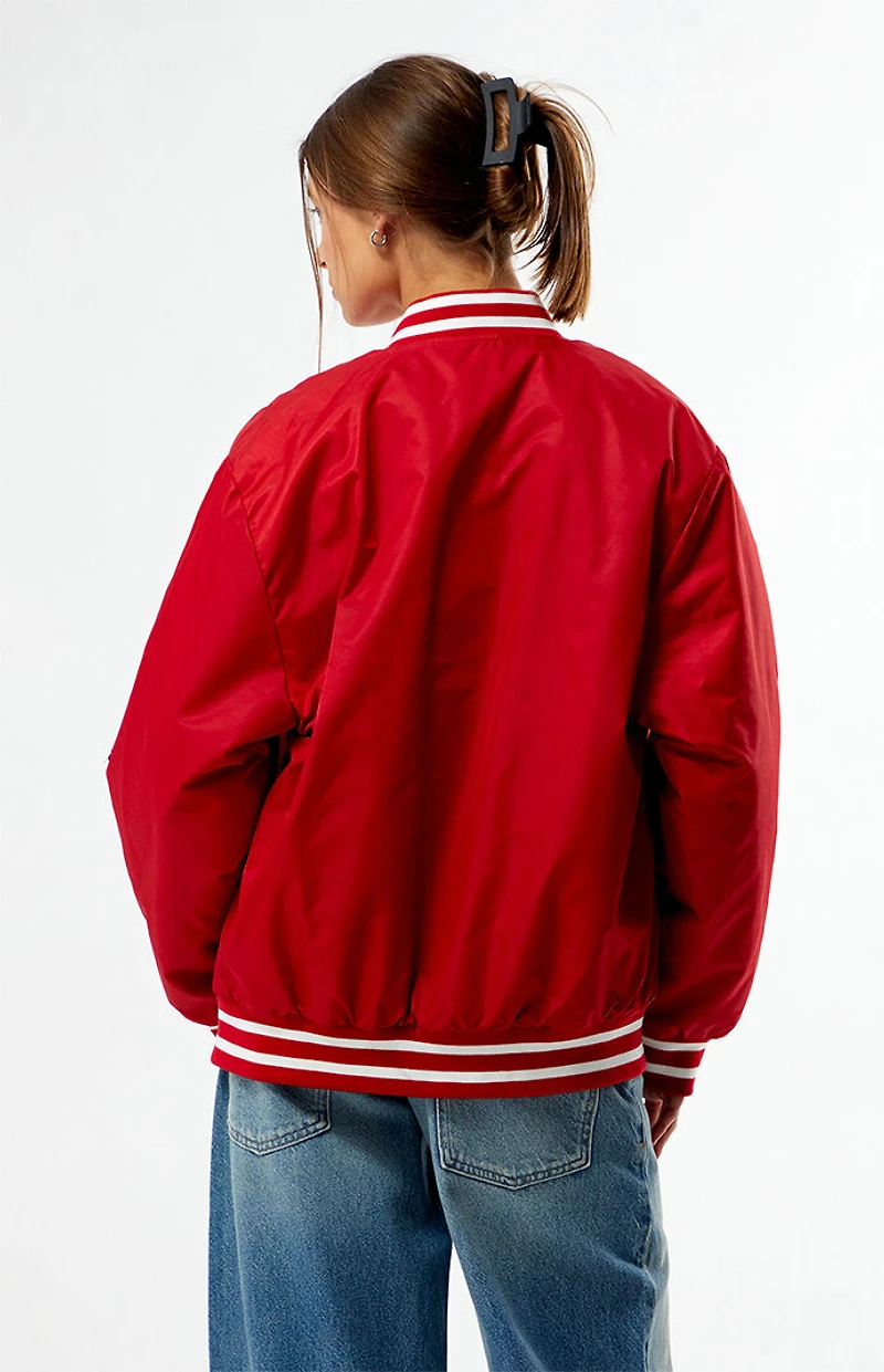 HYPE & VICE Alabama Crimson Tide A-Game Varsity Bomber Jacket