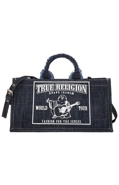 True Religion Bling Buddha East West Jean Tote Bag
