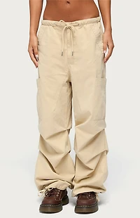 Edikted Emzi Baggy Cotton Cargo Pants