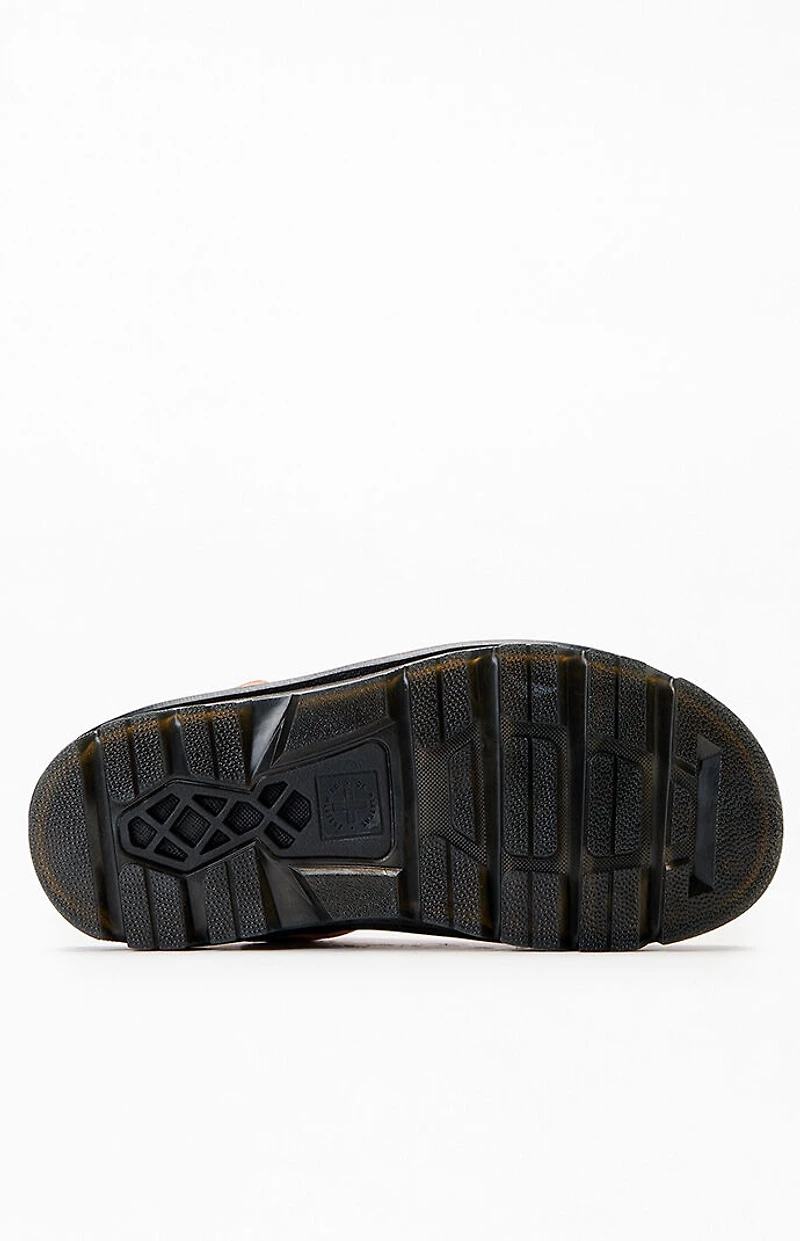 Dr Martens Zebzag Suede Slingback Platform Mules