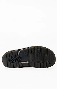 Dr Martens Zebzag Suede Slingback Platform Mules