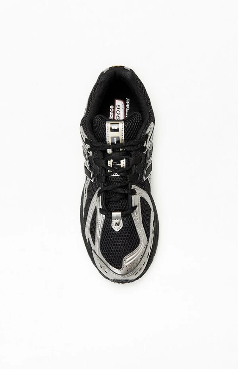New Balance Black & Silver Metallic 1906R Shoes