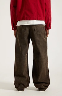 Pacsun Blake Extreme Baggy Jeans Overdyed Brown