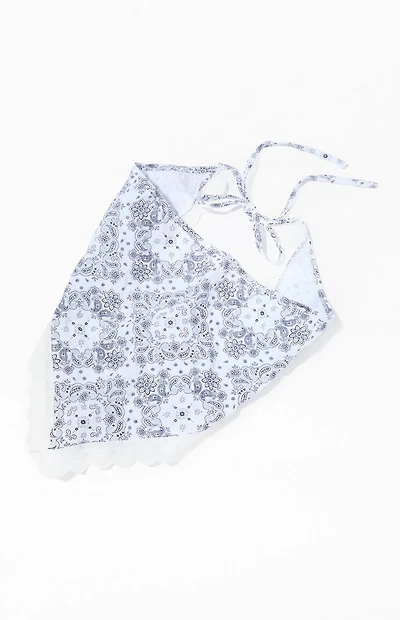 LA Hearts Paisley Headscarf