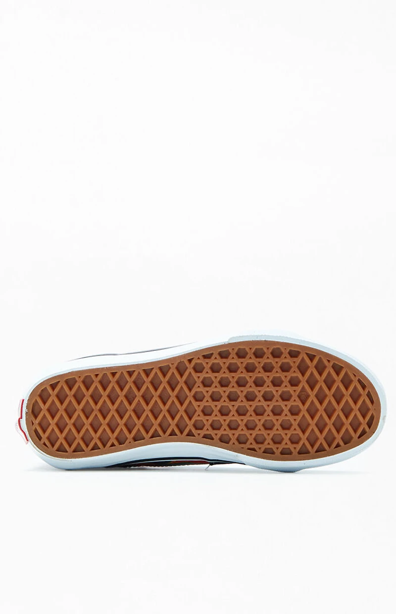 Vans Kids Pixel Flame Sk8-Hi Shoes