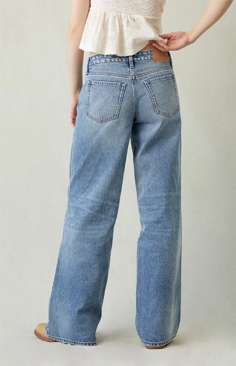 Pacsun Casey Low Rise Baggy Jeans Asymmetrical
