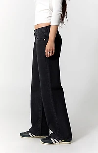 Pacsun Sammy Ultimate Low Rise Straight Leg Jeans Black