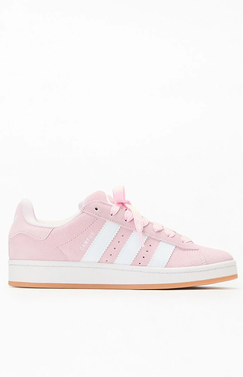 adidas Kids Pink & White Campus 00s Shoes