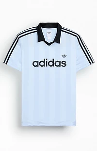adidas Archive Collar Engineered Short Sleeve Jersey