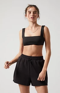 PAC 1980 Active Black Sweat Shorts