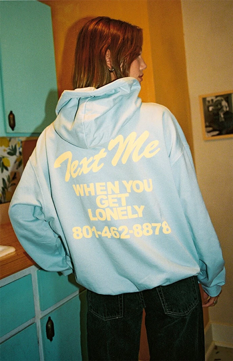 Lonely GHOST Text Me When You Get Hoodie