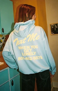 Lonely GHOST Text Me When You Get Hoodie