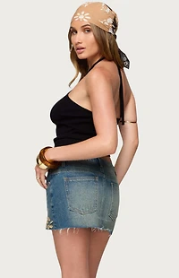 Edikted Hollis Knit Halter Top